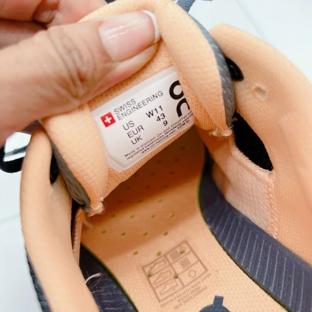 On Cloudace Womens Size US 11 Road Running Shoe Sea/Almond - Picture 8 of 9